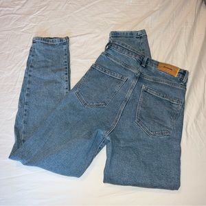 ASOS slim mom jeans in light wash